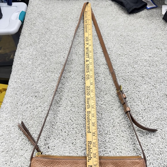 Fossil‎ Brown Leather Crossbody Shoulder Bag - Picture 13 of 13